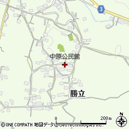 中原公民館周辺の地図