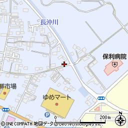 熊本県山鹿市古閑1043周辺の地図