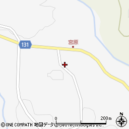 大分県竹田市久住町大字白丹2007周辺の地図