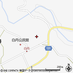 大分県竹田市久住町大字白丹4500周辺の地図