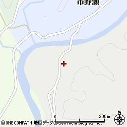 熊本県菊池市中野瀬2365周辺の地図