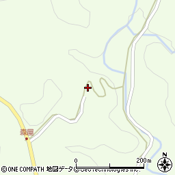 大分県竹田市高伏1365周辺の地図