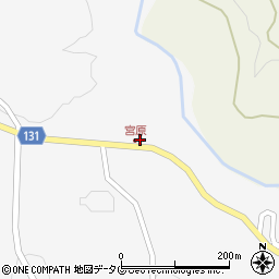 大分県竹田市久住町大字白丹1571-2周辺の地図