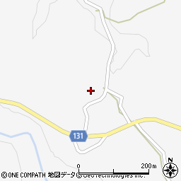 大分県竹田市久住町大字白丹2418周辺の地図