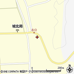 熊本県山鹿市菊鹿町木野2841周辺の地図