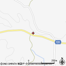 大分県竹田市久住町大字白丹1994周辺の地図