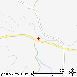 大分県竹田市久住町大字白丹1994周辺の地図