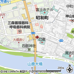 大橋通クリニック周辺の地図