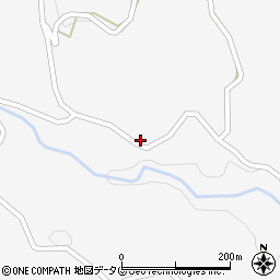 大分県竹田市久住町大字白丹7029周辺の地図