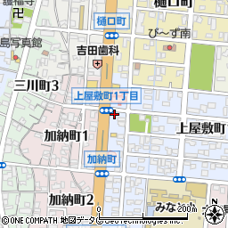 ほっともっと大牟田三川店周辺の地図