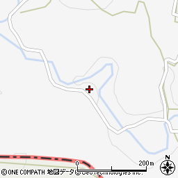 大分県竹田市久住町大字白丹7992周辺の地図