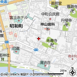 熊本県山鹿市山鹿1848周辺の地図
