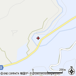 熊本県菊池市雪野7周辺の地図