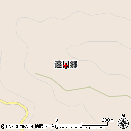 長崎県東彼杵町（東彼杵郡）遠目郷周辺の地図
