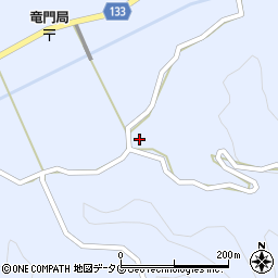 熊本県菊池市雪野447周辺の地図