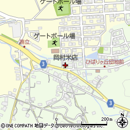 岡村米店周辺の地図
