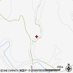 大分県竹田市久住町大字白丹8165周辺の地図