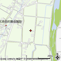 熊本県山鹿市鹿本町津袋周辺の地図