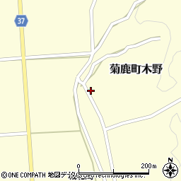 熊本県山鹿市菊鹿町木野3104周辺の地図