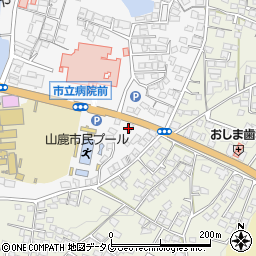 熊本ゼミナール　山鹿教室周辺の地図