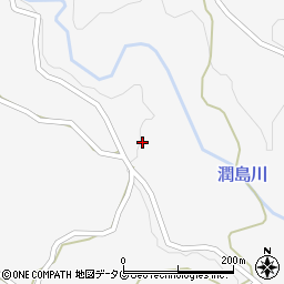 大分県竹田市久住町大字白丹4356周辺の地図