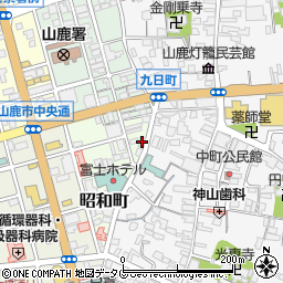 黒田治療院周辺の地図