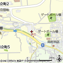 マルエイ　大牟田店周辺の地図