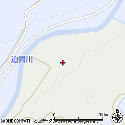 熊本県菊池市中野瀬2454周辺の地図