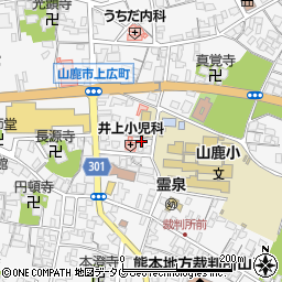 制服のトクナガ　本店周辺の地図