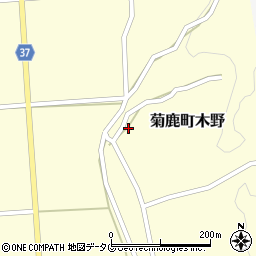 熊本県山鹿市菊鹿町木野3102周辺の地図