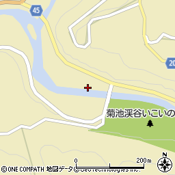熊本県菊池市原4269-2周辺の地図