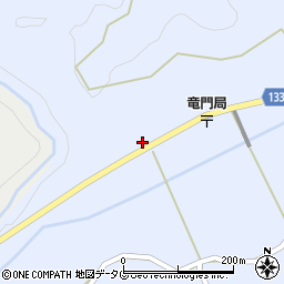 熊本県菊池市雪野22周辺の地図