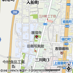護福寺周辺の地図