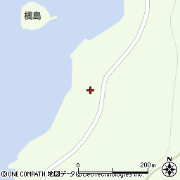 長崎県西海市西彼町白崎郷887周辺の地図