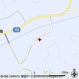 熊本県菊池市雪野722周辺の地図