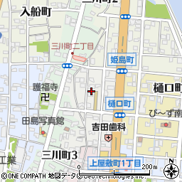 〒836-0056 福岡県大牟田市姫島町の地図