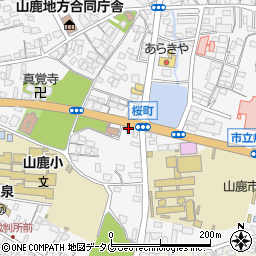 自衛隊熊本地方協力本部山鹿地域事務所周辺の地図
