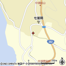 長崎県西海市西海町中浦北郷9541周辺の地図