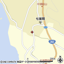 長崎県西海市西海町中浦北郷954周辺の地図