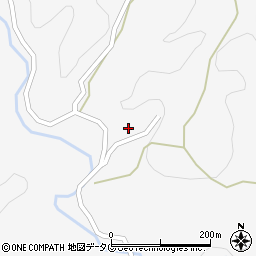 大分県竹田市久住町大字白丹7885-1周辺の地図