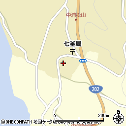 長崎県西海市西海町中浦北郷947周辺の地図