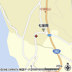 長崎県西海市西海町中浦北郷942周辺の地図