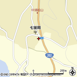 長崎県西海市西海町中浦北郷950-1周辺の地図
