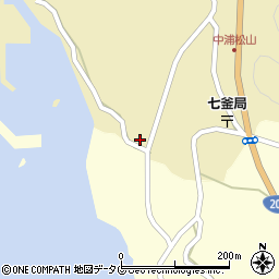 長崎県西海市西海町中浦北郷965周辺の地図