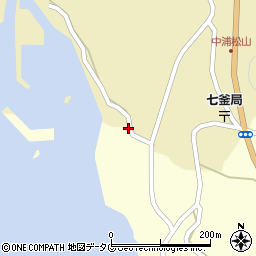 長崎県西海市西海町中浦北郷974周辺の地図