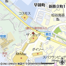 大牟田警察署勝立交番周辺の地図