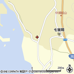 長崎県西海市西海町中浦北郷964周辺の地図