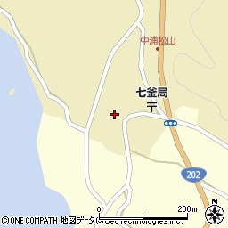 長崎県西海市西海町中浦北郷938周辺の地図
