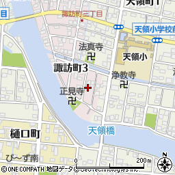 株式会社テクノ　大牟田営業所周辺の地図