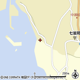 長崎県西海市西海町中浦北郷976周辺の地図